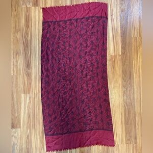 Stunning vintage Charvet scarf 2x4ft